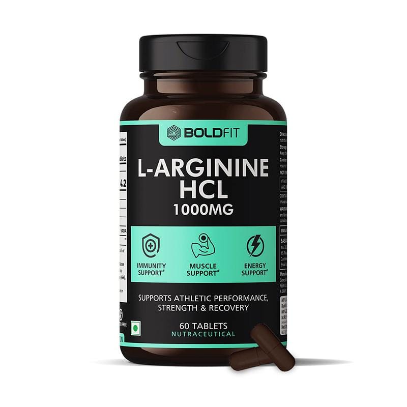 Boldfit L-Arginine Supplement 1000mg with Nitric Oxide Arginine Supplement for Men & Women for Muscle Growth, Stamina, Recovery, Immune Booster & Energy-picture-17