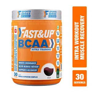 Fast & Up BCAA Supplement- Pre/Post Intra Workout Supplement For Muscle Recovery&Endurance Energy Drink (450 g)