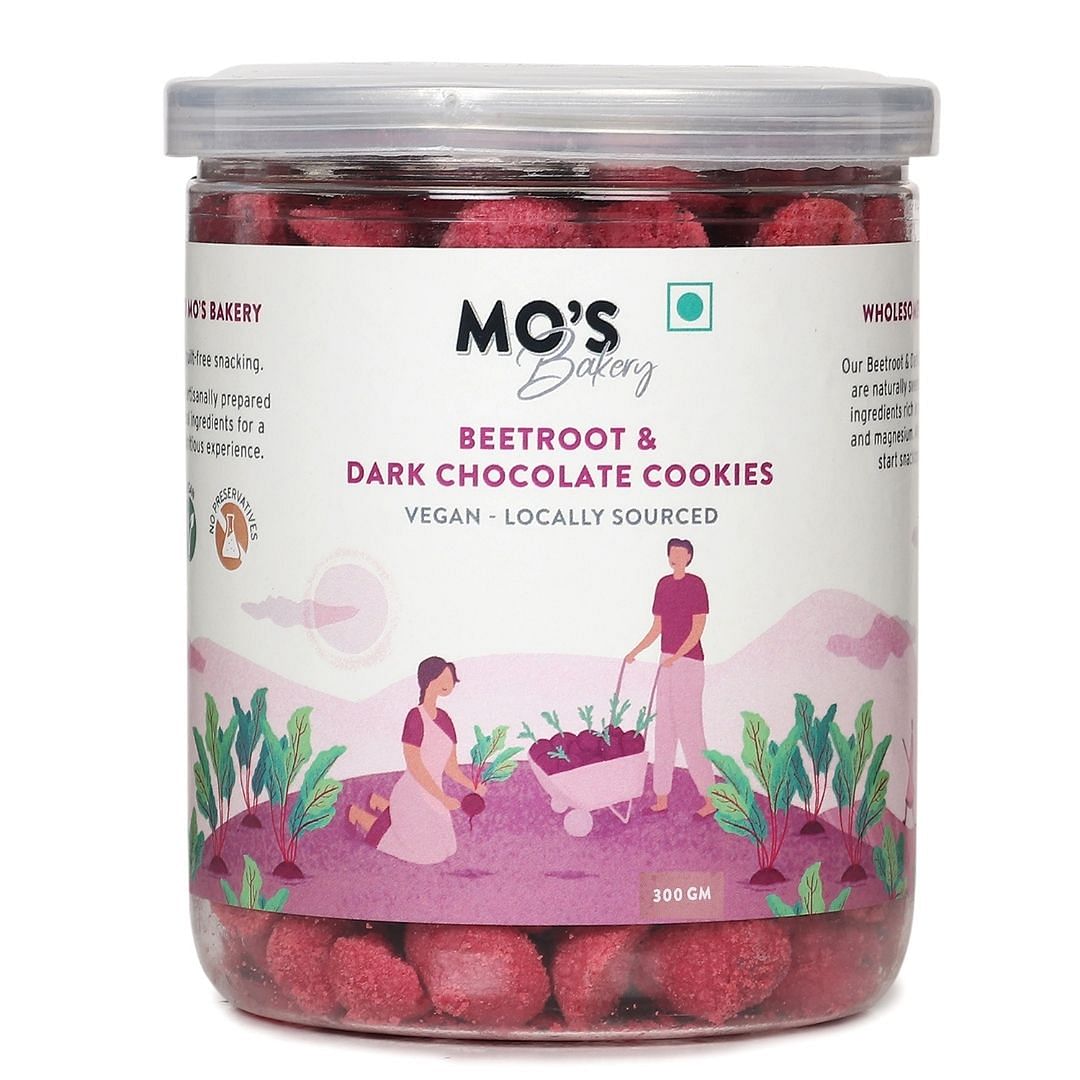 

Mo's Bakery Beetroot & Dark Chocolate Cookies - 300g