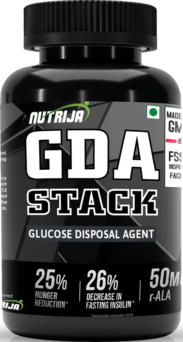 

NutriJa GDA Stack - 90 Capsules (Glucose Disposal Agent) Supplement