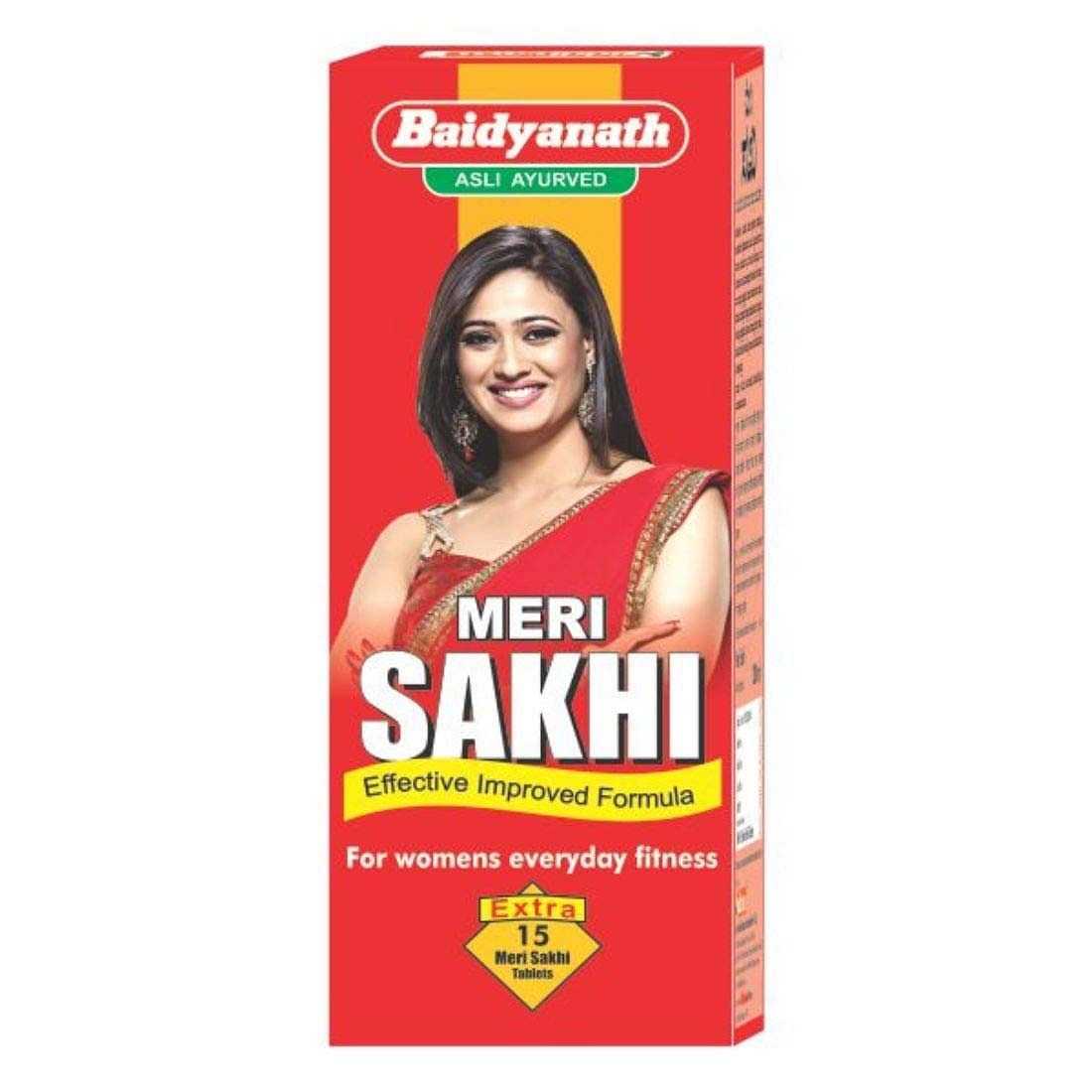 Baidyanath Nagpur Meri Sakhi-Herbal Non Hormonal Menstrual Regulator For Women I Helps Relieve Weakness, Back Pain & Fatigue