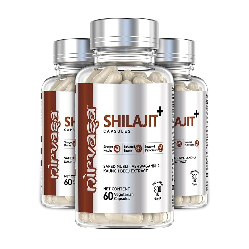 

Nirvasa Pure Shilajit + Capsule 3B (3 X 60 Capsules)