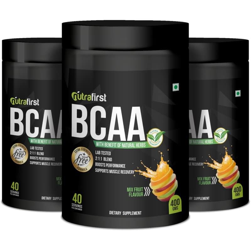 

Nutrafirst BCAA Powder 3B (3 X 400g)