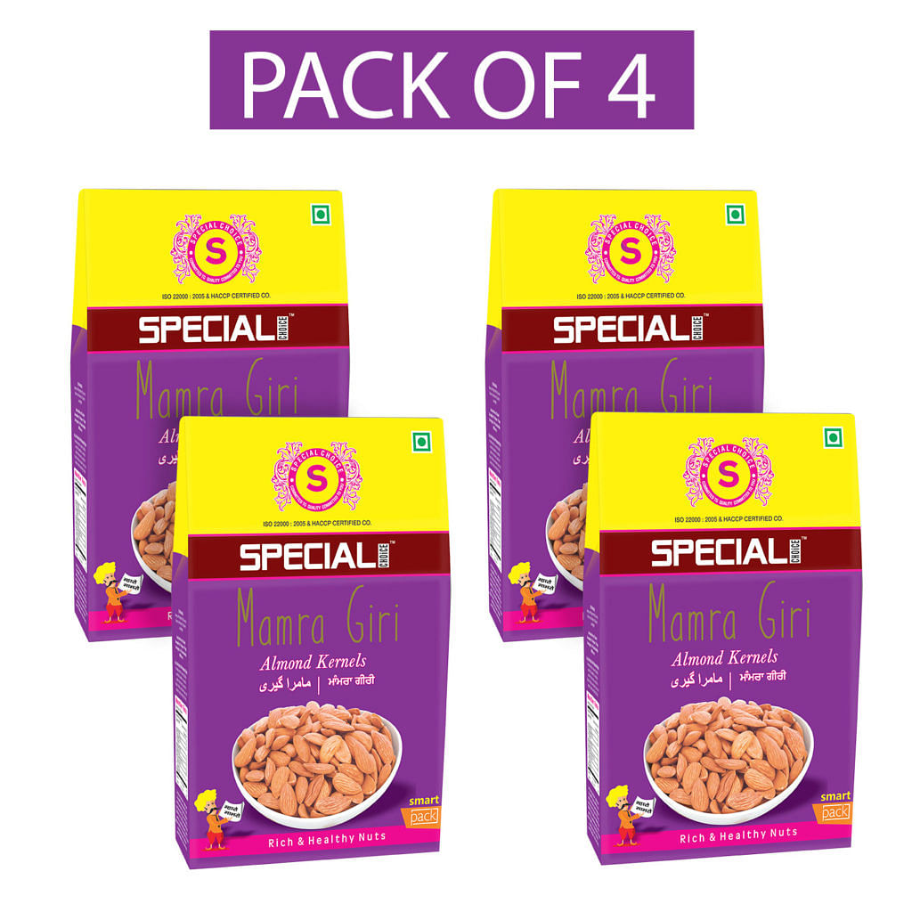 

Special Choice Mamra Giri (Almond Kernels) Vacuum Pack 100g x 4