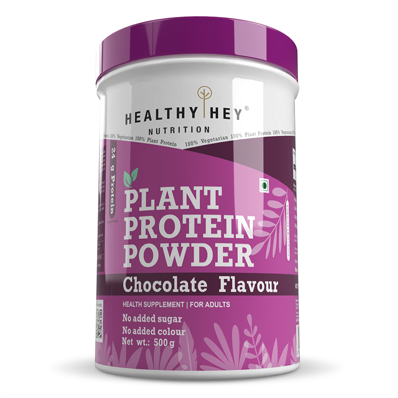 

HealthyHey Nutrition Plant Based Vegan Protein Powder, Low Net Carbs, Non Dairy, Gluten Free, Lactose Free, No Sugar Added, Soy Free, Non-GMO, 500 ...