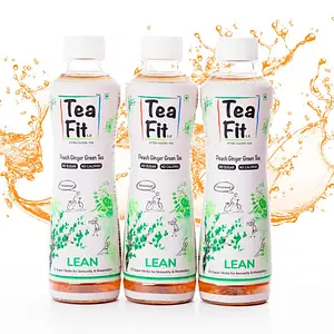 Teafit Lean Zero Sugar Peach Ginger Green Tea