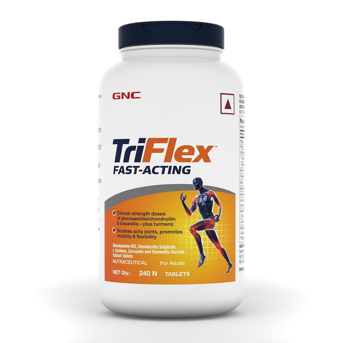 

GNC TriFlex Fast Acting | Soothes Painful Joints | Relieves Stiffness | Mobility Support | Regenerates Joint Cartilage | Formulated In USA | Includ...