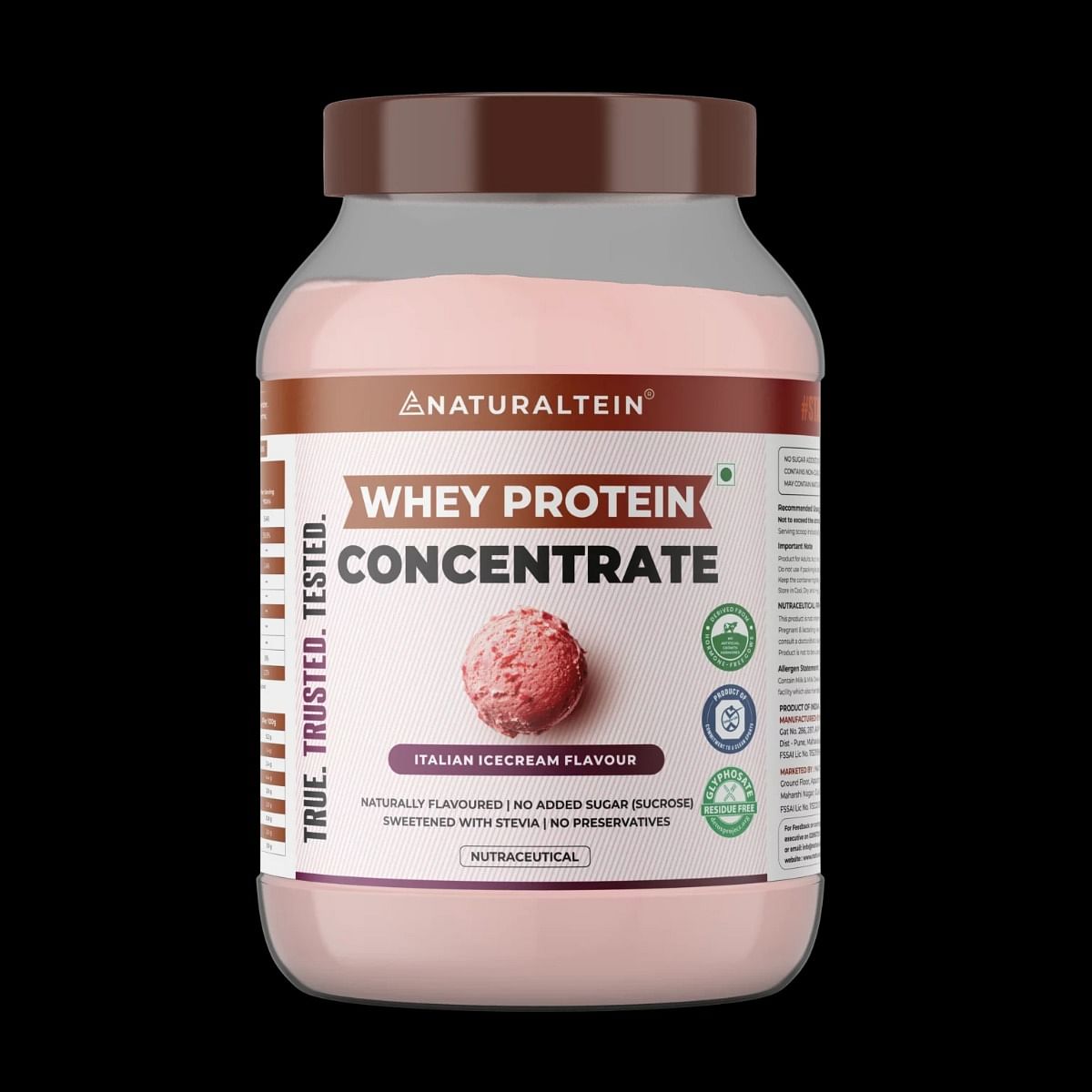 

NATURALTEIN Whey Protein Concentrate Italian Ice Cream - 1 kg