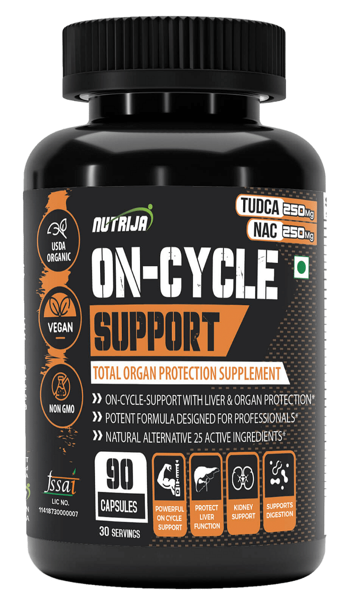 

NutriJa On Cycle Support with TUDCA, Cordyceps - Support Liver, Kidney, Heart, Prevents Hair Loss, DHT Blocker, Estrogen Blocker (90 Capsules)