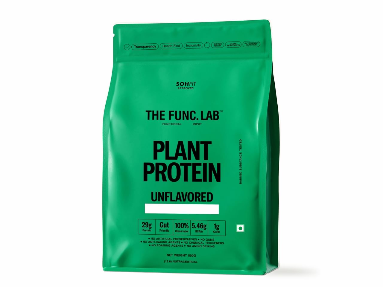 

The Func Lab Plant Protein – Unflavoured | 500 g