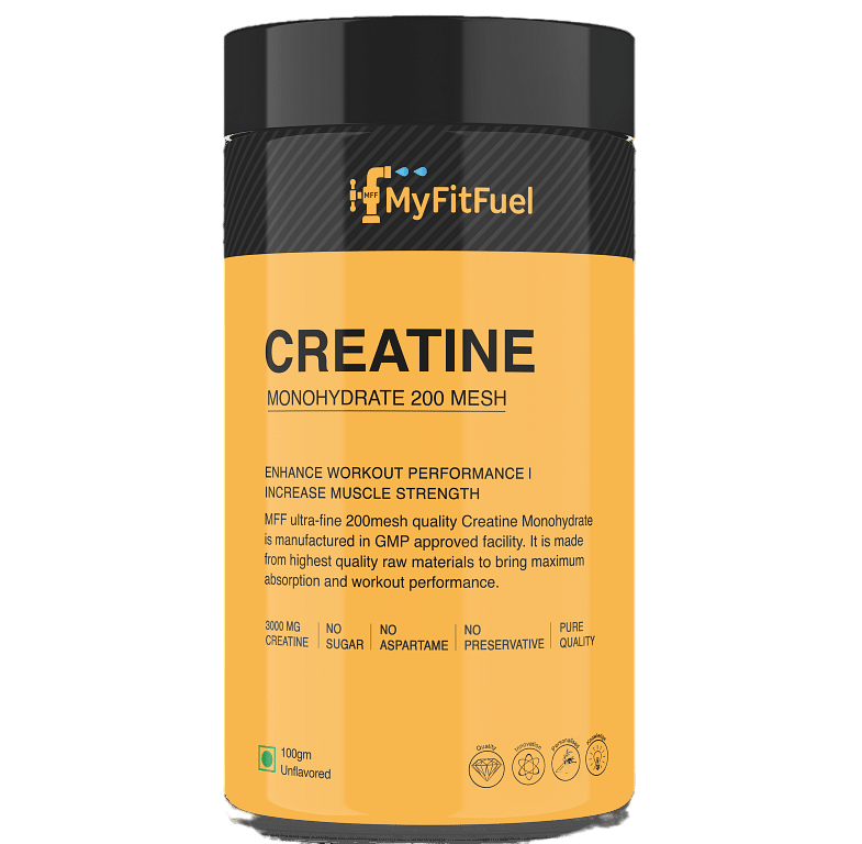 

MyFitFuel Creatine Monohydrate 200 mesh (.22 lbs) 100 gm Unflavored