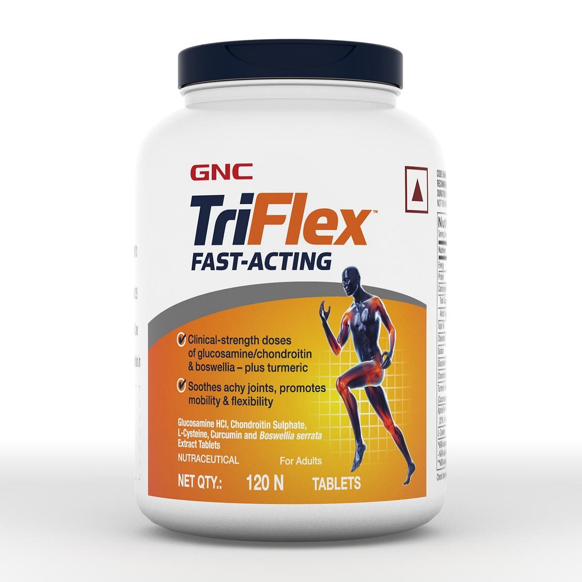 

GNC TriFlex Fast Acting | Soothes Painful Joints | Relieves Stiffness | Mobility Support | Regenerates Joint Cartilage | Formulated In USA | Includ...