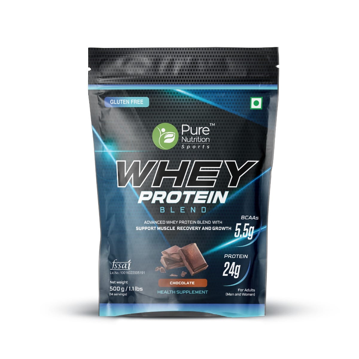 Pure Nutrition Sports Whey Protein Blend, With Whey Protein Isolate And Concentrate, For Muscle Building, Lean Muscle Building, 34 Grams Of Protein Per Scoop. (Chocolate)-image-43
