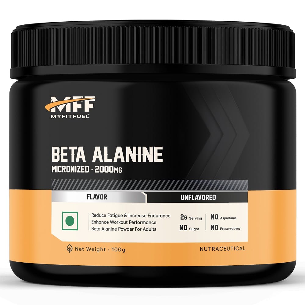 

MyFitFuel Beta Alanine (100 gm) Unflavoured