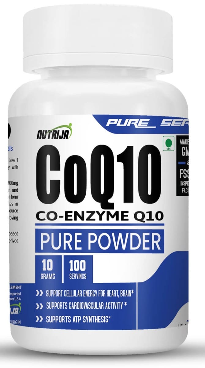 NutriJa COENZYME (COQ10) POWDER - Rich in Antioxidant, Promotes Heart Health & Boosts Energy-picture-12