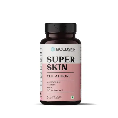 Boldfit L Glutathione 1000mg Capsules with Vitamin C & E for Immune Support, Antioxidant Support, Healthy Radiant Skin & Liver Detox for Men and Women - 30 Capsules Boldfit L Glutathione 1000mg Capsules with Vitamin C & E for Immune Support, Antioxidant Support, Healthy Radiant Skin & Liver Detox for Men and Women - 30 Capsules