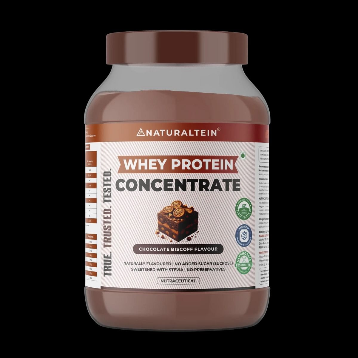 

NATURALTEIN Whey Protein Concentrate Chocolate Biscoff - 1 kg