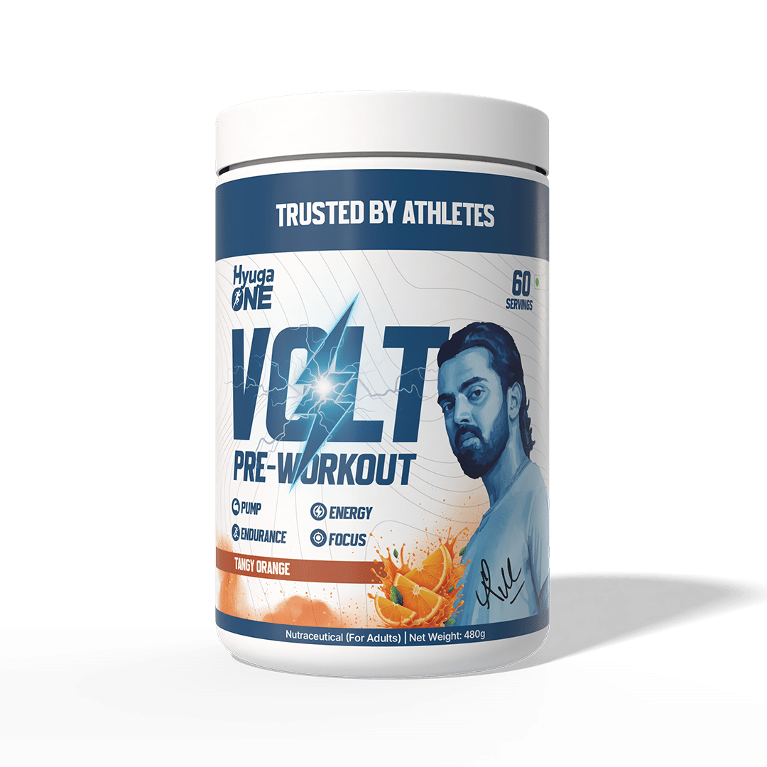 Hyuga One VOLT Pre-Workout Powder, Clinically Dosed Energy, Focus & Endurance, 100mg Caffeine Per Scoop, No Sugar, 480g, 60 Servings-picture-11