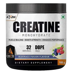 AS-IT-IS ATOM Creatine Monohydrate -  Blue Razz Flavour