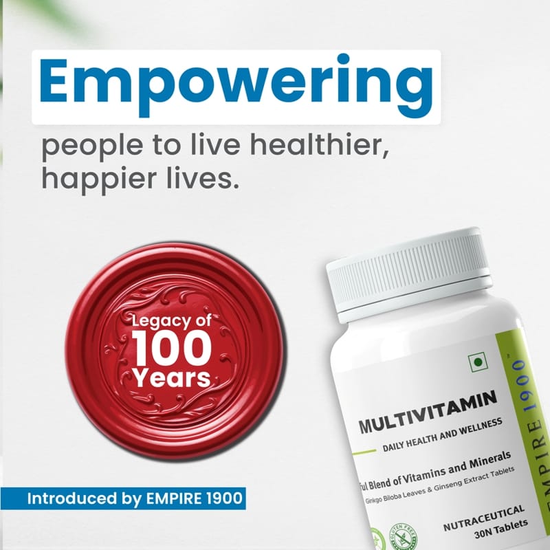 

EMPIRE 1900 Multivitamin Tablets|Premium Multivitamins|Best Multivitamins|Daily Vitamins and Wellness Supplements|Top Multivitamin Supplements|Dail...