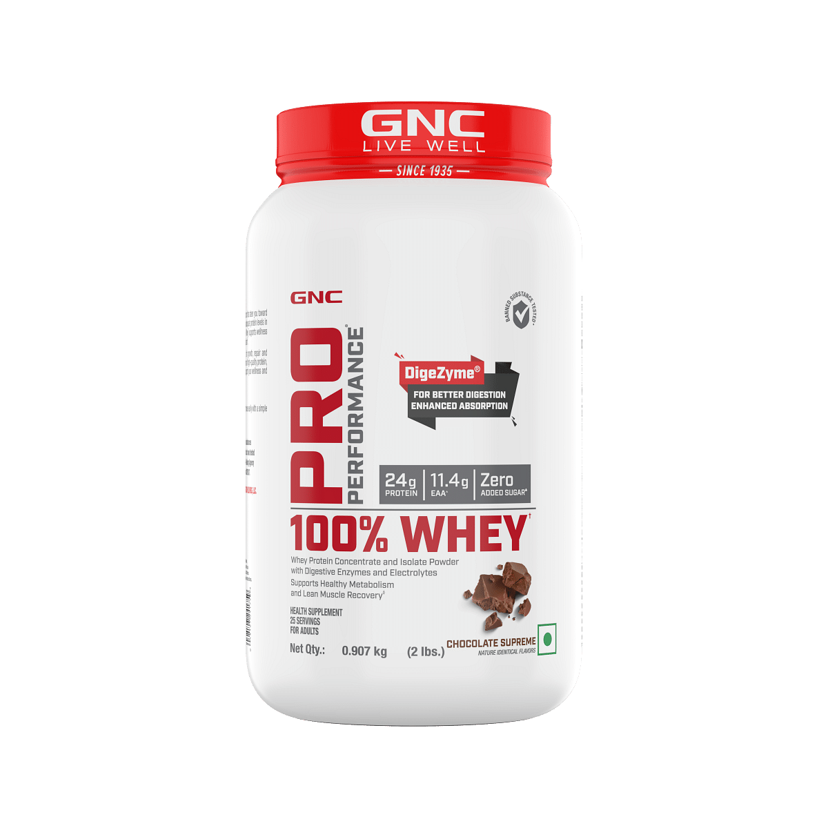 GNC Pro Performance 100 Whey Protein Powder Boosts Strength