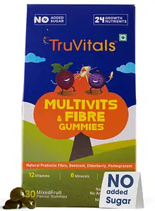 TruVitals New Multi-Vitamin & Fiber Gummie