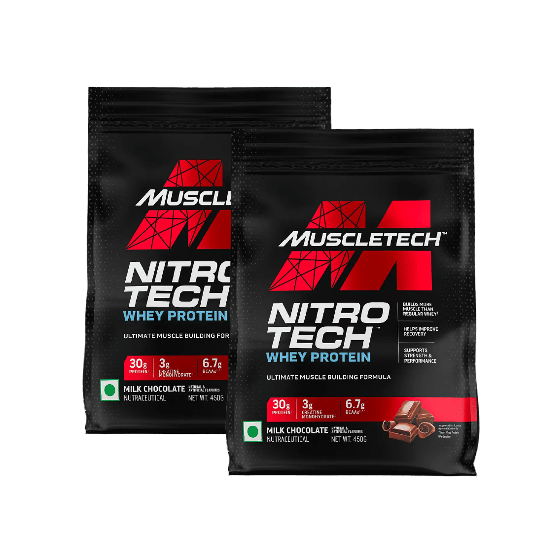 MuscleTech Nitrotech Whey Protein 450g | 10 Serving | 30g Protein ...