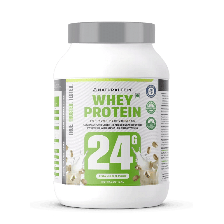 

NATURALTEIN Whey Protein Max Pista Kulfi - 1 kg