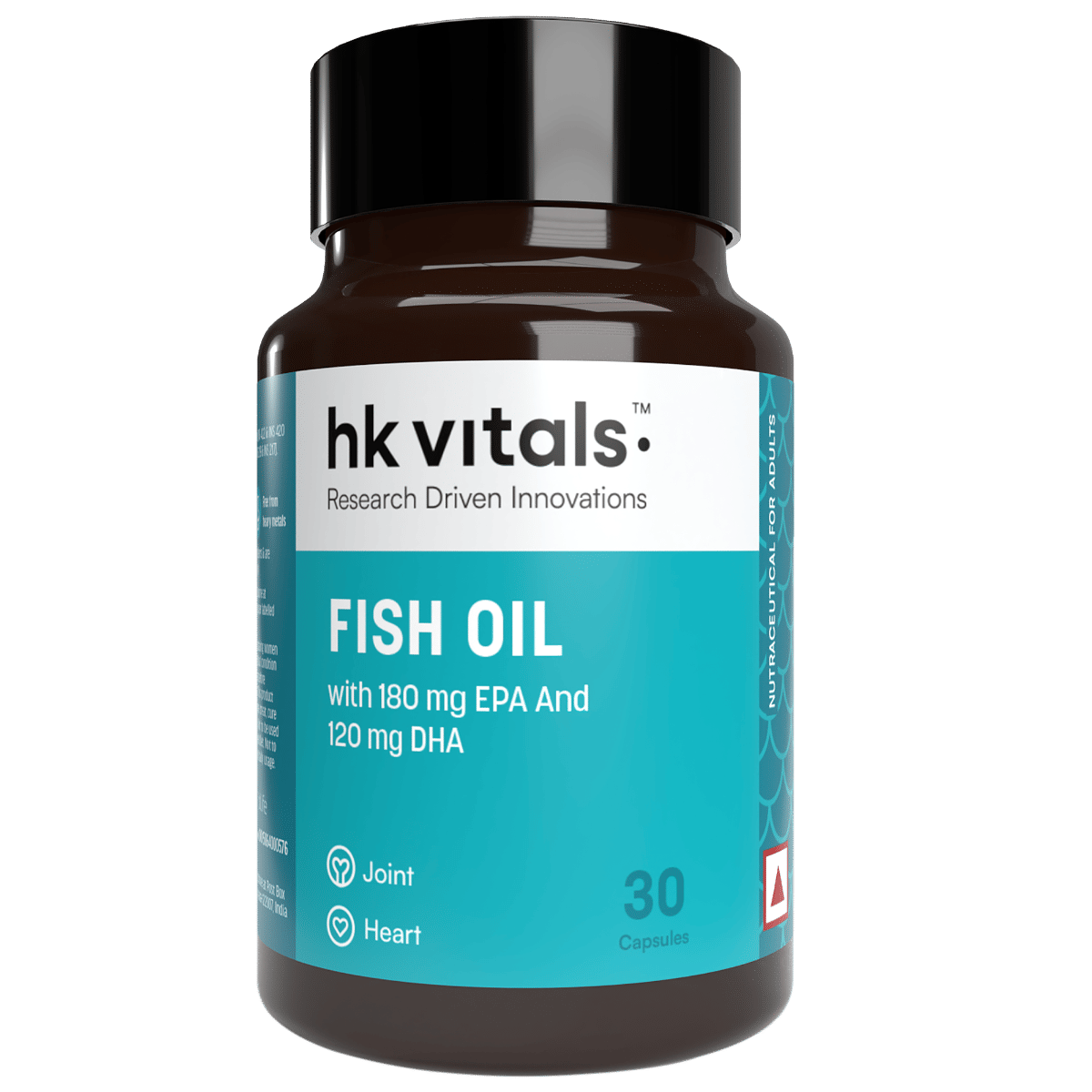 hk vitals Fish Oil | For Men And Women (1000mg Omega 3 with 180mg EPA & 120mg DHA) | For Brain, Heart, Eyes, & Joints Health-image-14