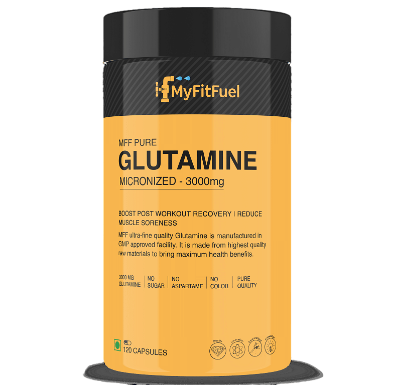 

MyFitFuel L-Glutamine (3000 mg) 120 Capsules