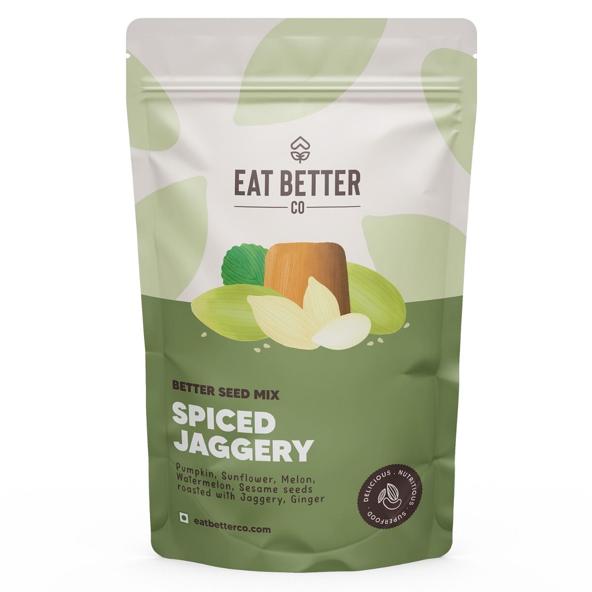 

Eat Better Co Better Seed Mix - Spiced Jaggery 100g - Pack Of 1