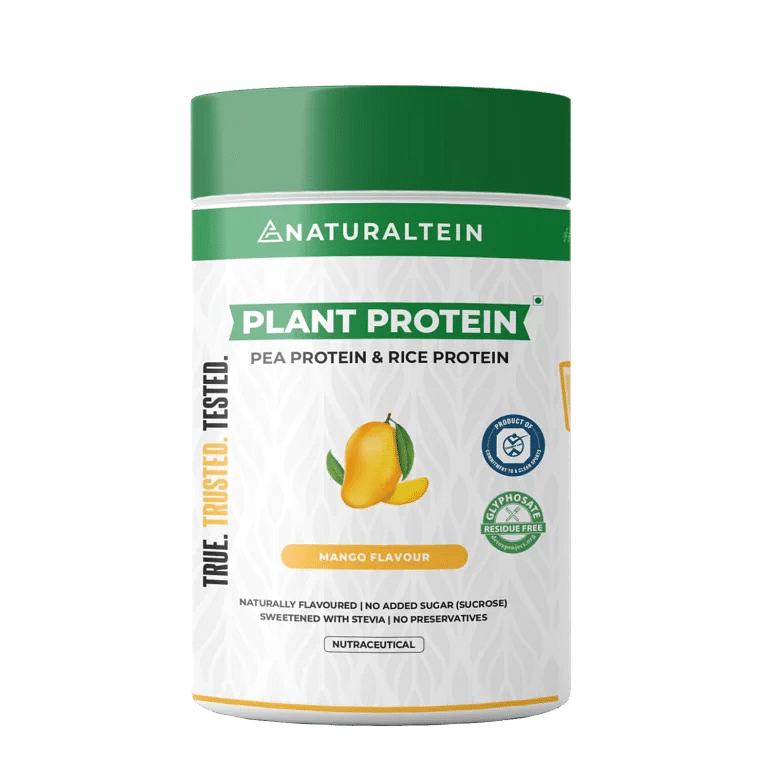 

NATURALTEIN Vegan Protein Mango - 500 gms