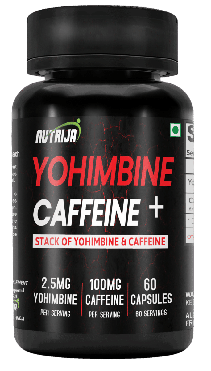 NutriJa Yohimbine Plus Caffeine | Stack of Yohimbine 2.5mg, Caffeine & Green Tea Extract | Perfect Synergy Promotes fat loss, Energy & Focus-picture-16