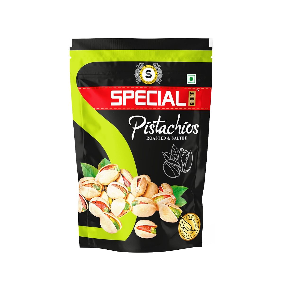 

Special Choice Pistachio Roasted And Salted California Pouch 250g x 4