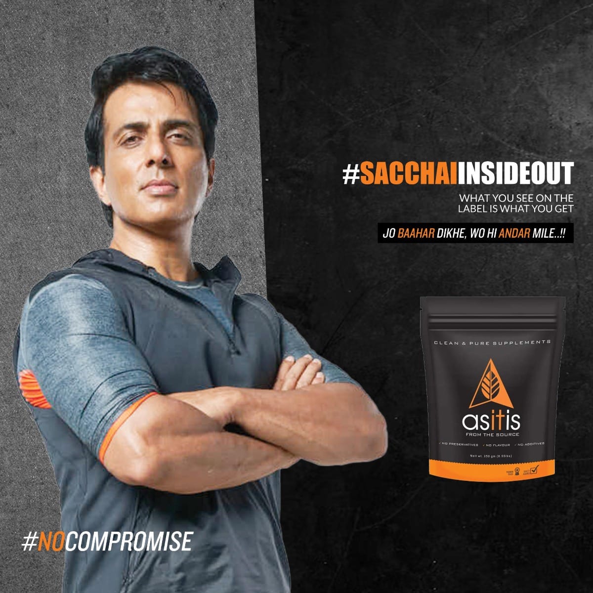 AS-IT-IS L-Carnitine L-Tartrate Powder  For Energy & Performance - 250g