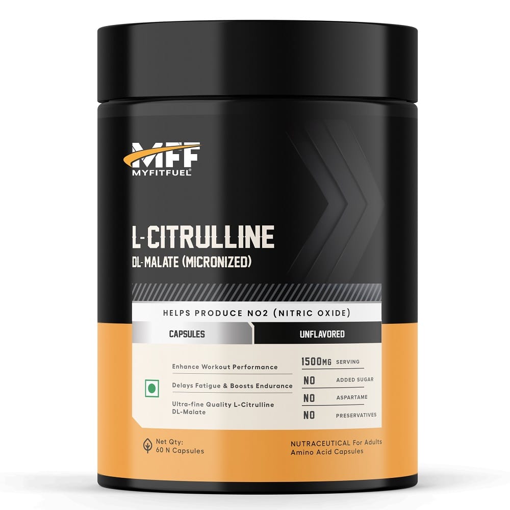 

MyFitFuel Citrulline Malate (1500 mg) 60 Capsules