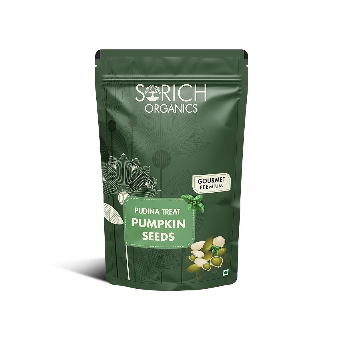 

Sorich Organics Pudina Treat Pumpkin seeds 200g