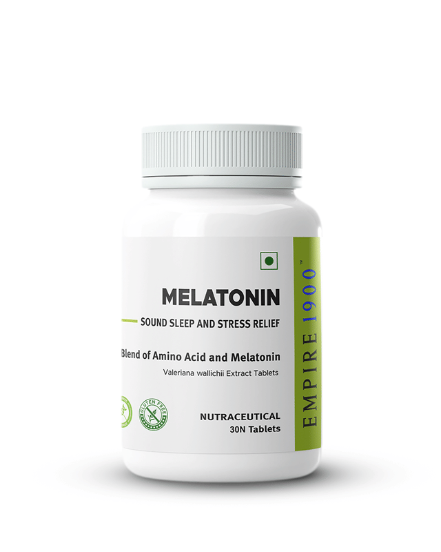 EMPIRE 1900 Melatonin Tablets for Natural Sleep Support|Non-Addictive|Sleep and Stress-Relief Formula|Insomnia Relief|Sleep-Aid Melatonin Tablet|L-Theanine & Valeriana Wallichii Tablets-image-26
