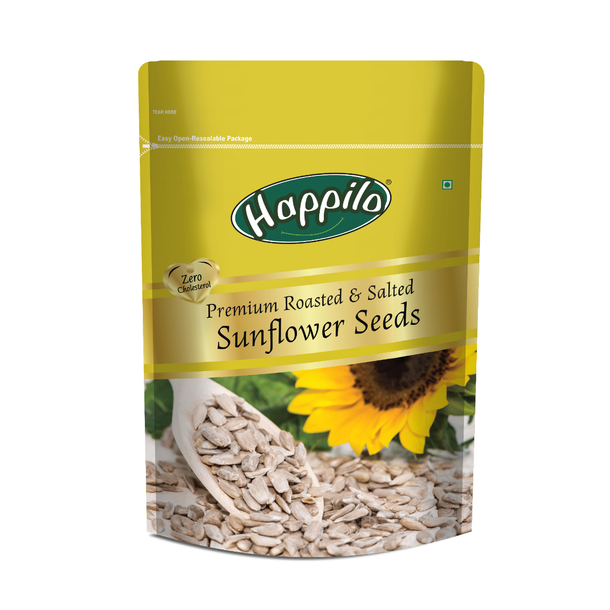 

Happilo Premium Roasted & Salted Sunflower Seeds (No Shells) 250g