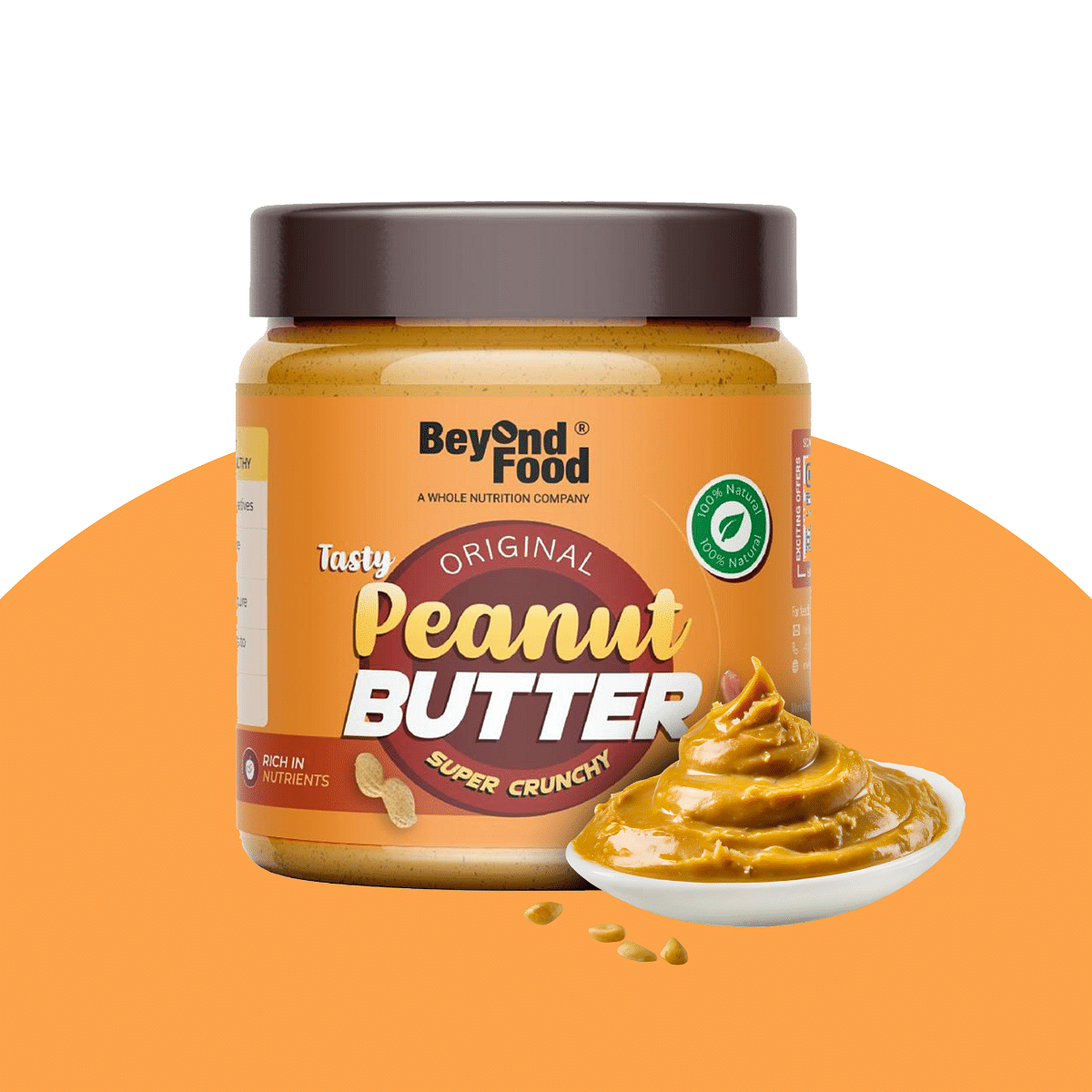 

Beyond Food Peanut Butter - Super Crunchy (1kg)