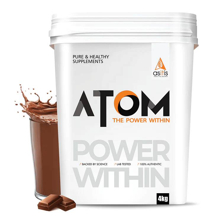 

AS-IT-IS ATOM Whey Protein Isolate - Double Rich Chocolate Flavor - 4kg