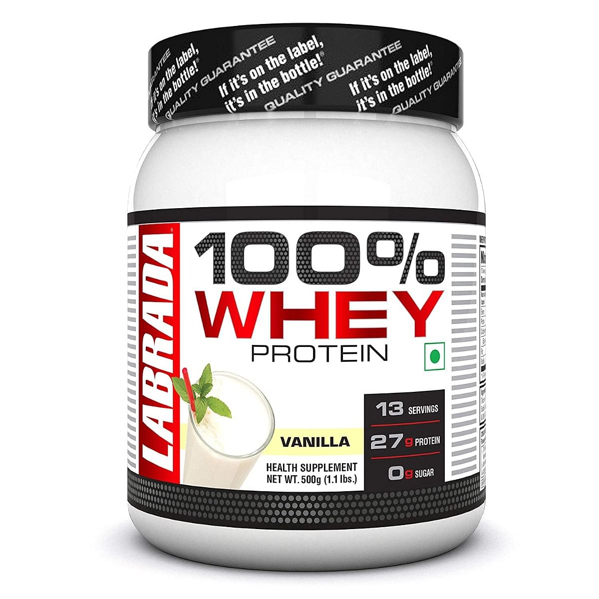 

Labrada 100% Whey Protein - 1.1lbs (500g) Vanilla