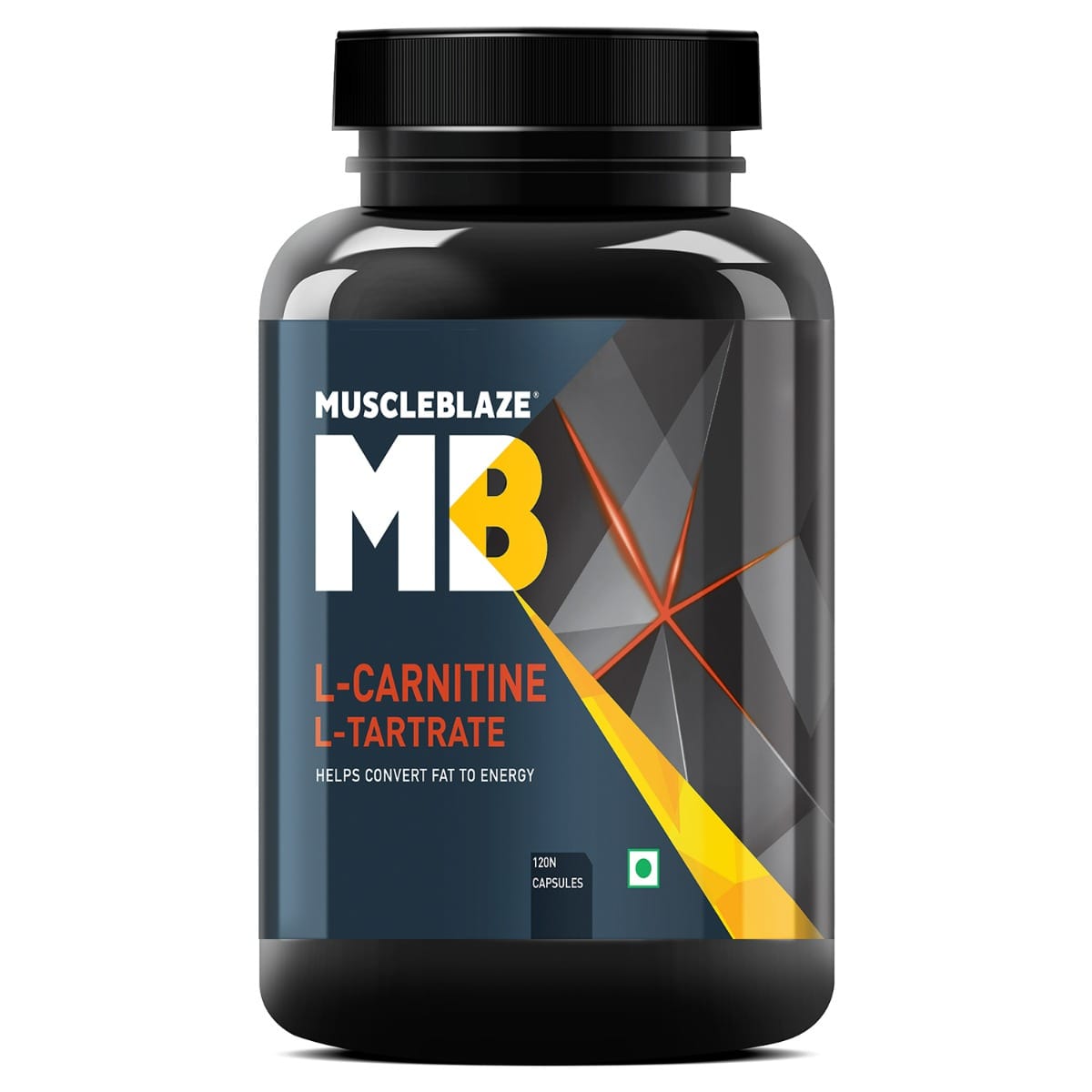 MuscleBlaze L-Carnitine L-Tartrate | 500mg L-Carnitine | Helps Convert Fat into Energy (Unflavoured)