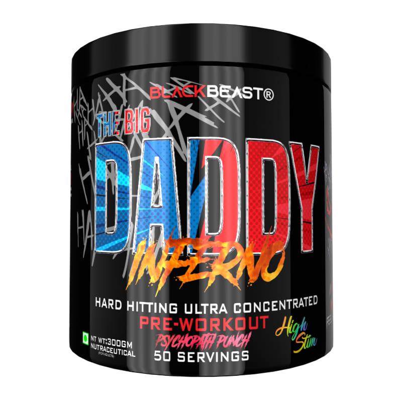 

Black Beast The Big Daddy Inferno Pre Workout Psychopath Punch