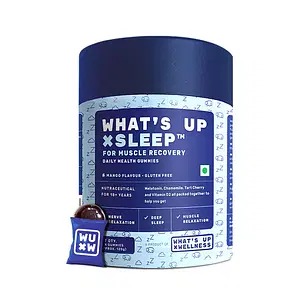 What's Up Sleep Gummies With Muscle Recovery