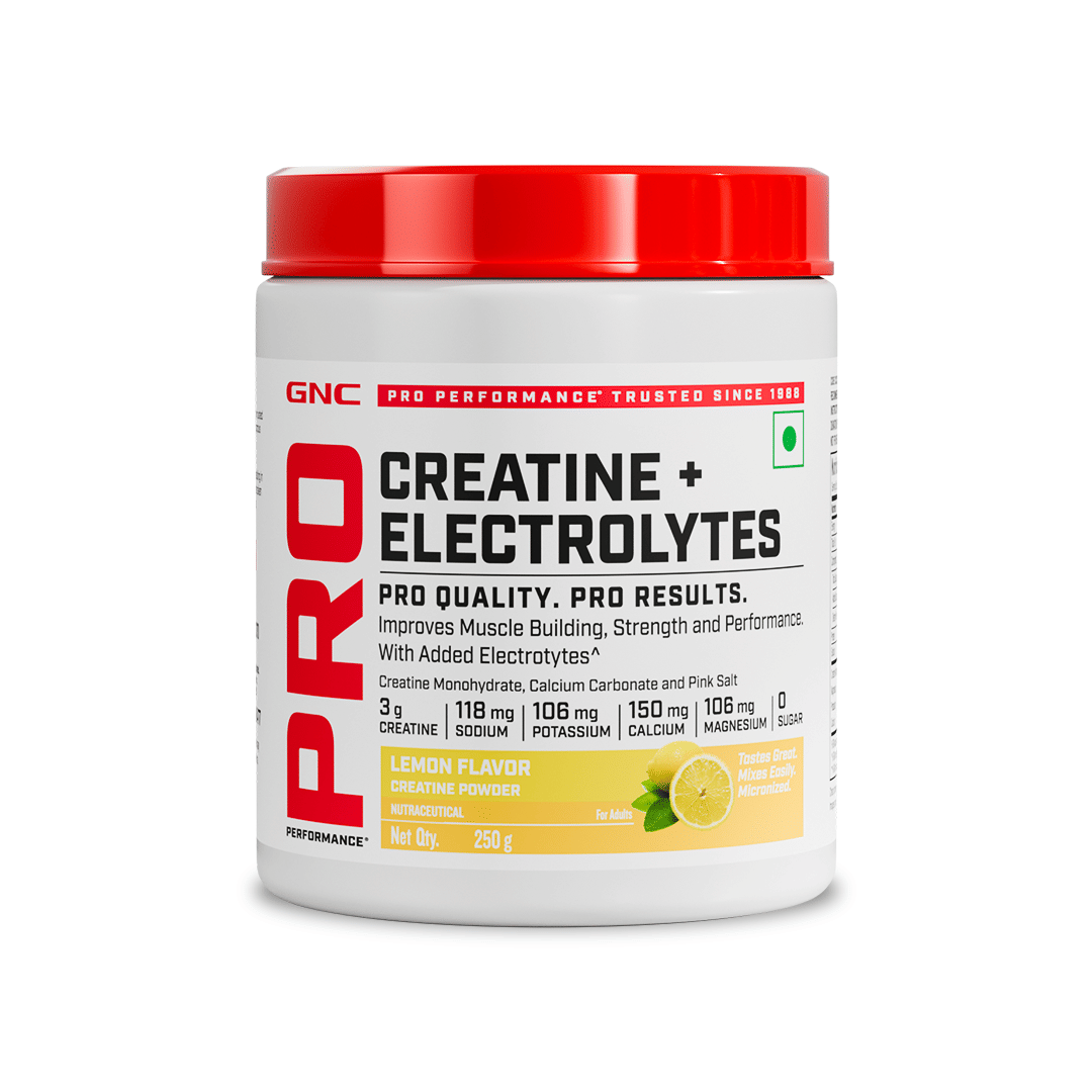 

GNC Creatine+ Electrolytes | 3g Creatine Monohydrate + Sodium, Potassium, Calcium, Magnesium | Boosts Muscle Growth, Hydration, Energy & Recove...