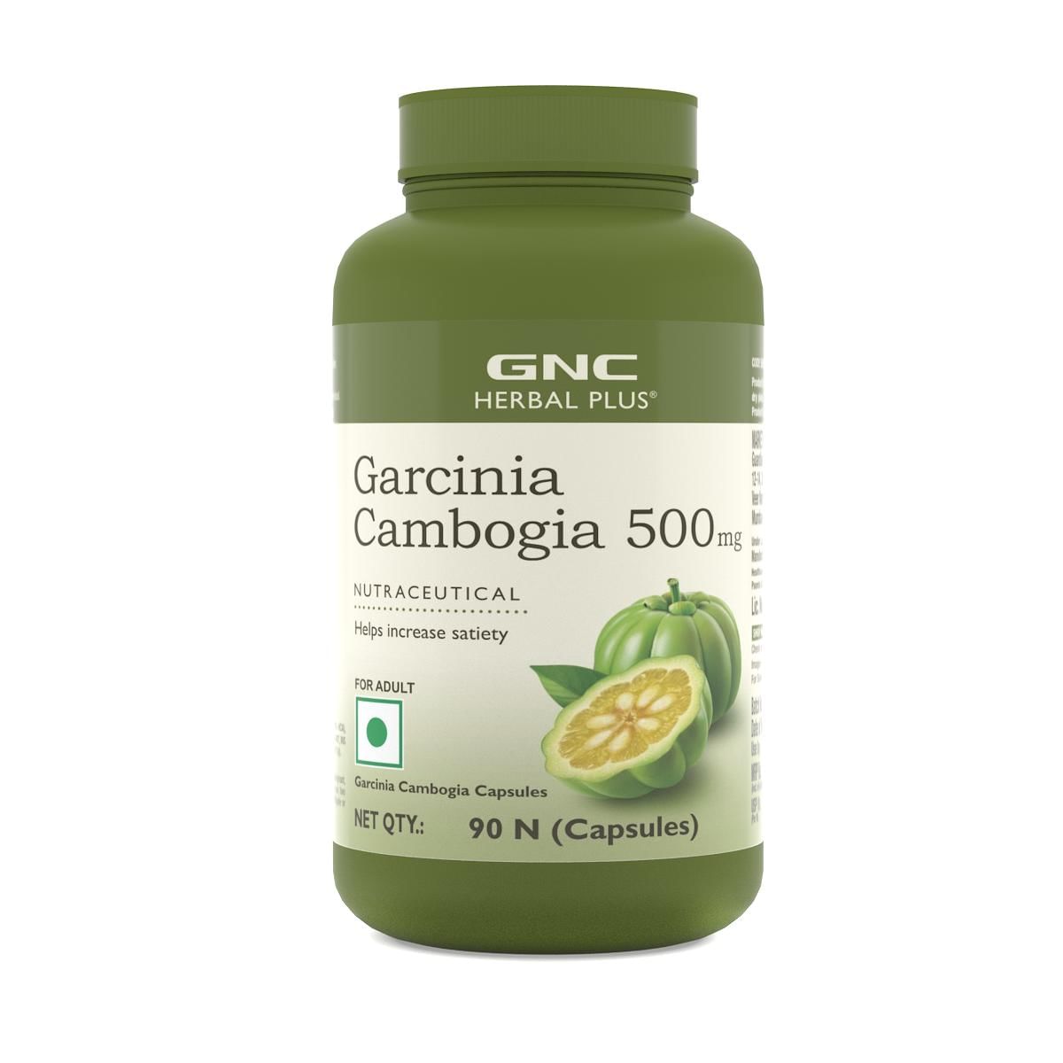 

GNC Herbal Plus Garcinia Cambogia | Aids in Weight Loss | Controls Hunger Pangs | Helps Reduce Bad Fats | Improves Serotonin Level | Formulated in ...