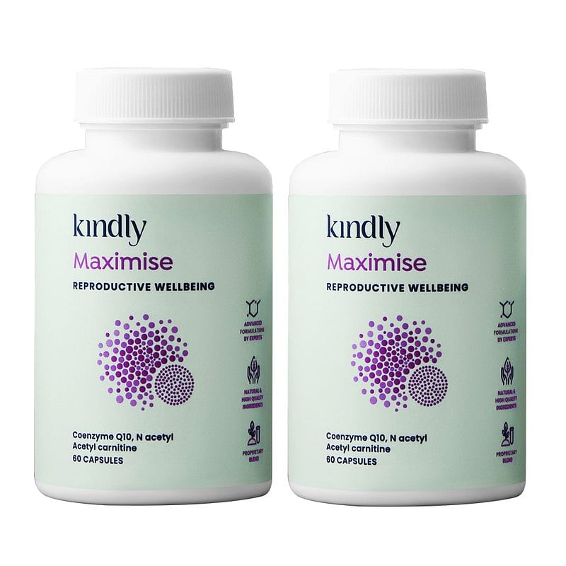 

Kindly Health Acetyl L carnitine Maximise Capsules | Helps in Male Reproductive Health| Ayurvedic 100% Vegan | Zinc Sulphate & Coenzyme Q10 | Impro...