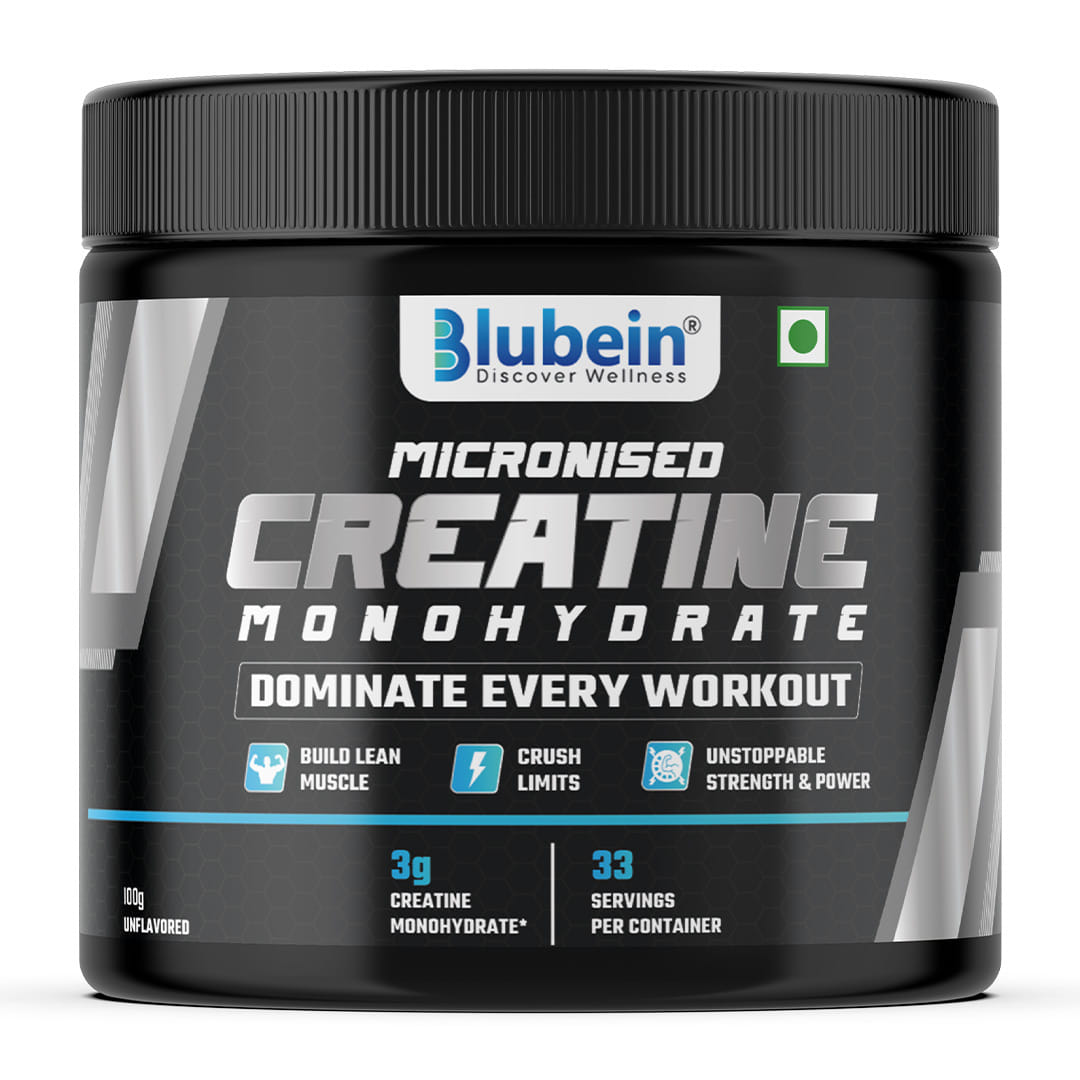 Blubein Micronised Creatine Monohydrate for Men & Women | Supports Lean Muscle Growth, Faster Recovery & Cognition | Unflavoured | Combo-picture-6