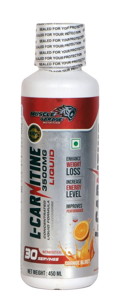 

Muscle Garage L-Carnitine 3500mg Liquid – Fat to Energy Converter for Weight Management & Performance |Pre-Workout Metabolism Booster for Men & Wom...
